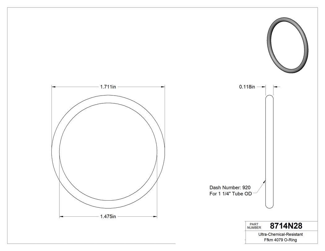 Technical drawing - 8714N28